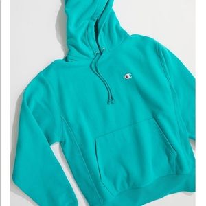 Champion hoodie in dark turquoise